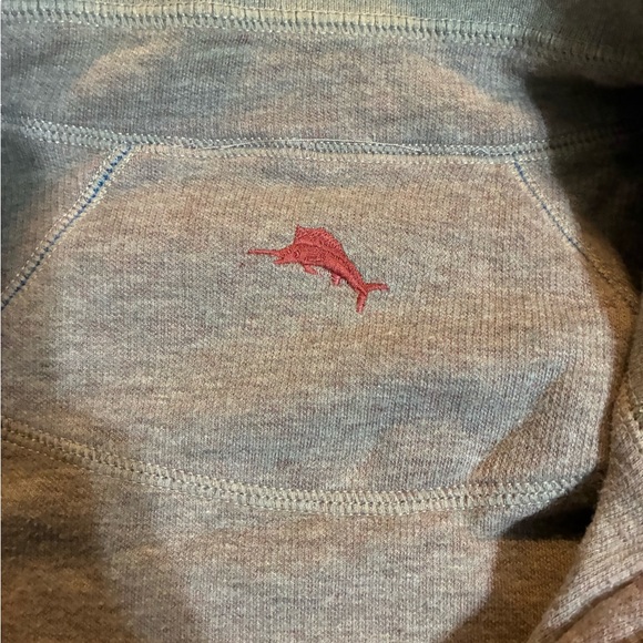 Tommy Bahama 1/4 Zip Reversible - Picture 3 of 4